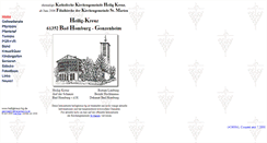 Desktop Screenshot of heiligkreuz-hg.de